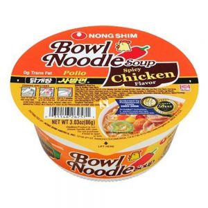 韩国NONGSHIM农心 可微波碗面鸡肉味 86G