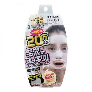 日本PLATINUM GEL PACK 去角质黑头深层清洁撕拉面膜 90g