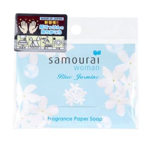 SPR SAMOURAI WOMAN BLUE JASMI PAPER SOAP