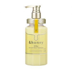 日本VICREA&HONEY SILKY保湿滋润2.0护发素 445g 蜂蜜香梨味