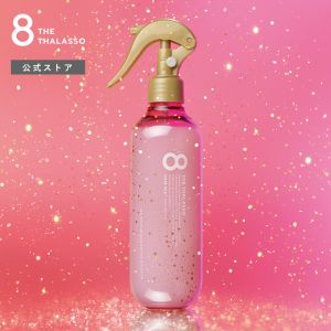 日本8 THE THALASSO导入型两用10秒瞬间修复头发喷雾 250ml 限定粉瓶水感花香