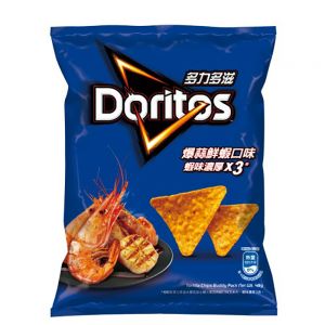 DORITOS CHIPS GARLIC SHRIMP FLAVOR