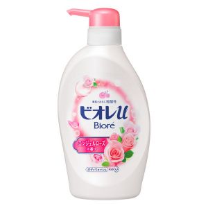 日本KAO花王 BIORE碧柔 弱酸性玫瑰沐浴露 480ml