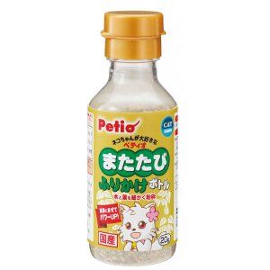日本PETIO木天参猫草叶木混合粉 拌饭玩具芯可用 20g 保持健康提升食欲