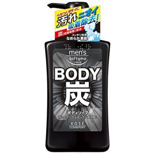 日本KOSE高丝 SOFTYMO 活性炭沐浴乳 550ml 男士专用